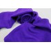 K42D Gorgeous Dark Purple Color 100% Pashmina Knitted Scarf 12" x 60" Made in Nepal